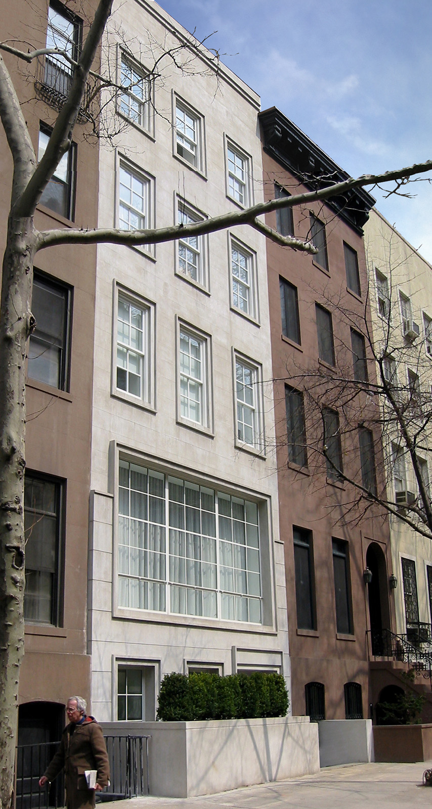 NYC Townhouse Facades: Wood Frame, Brick and Brownstone
